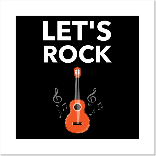 Let's Rock Wall Art by Jitesh Kundra